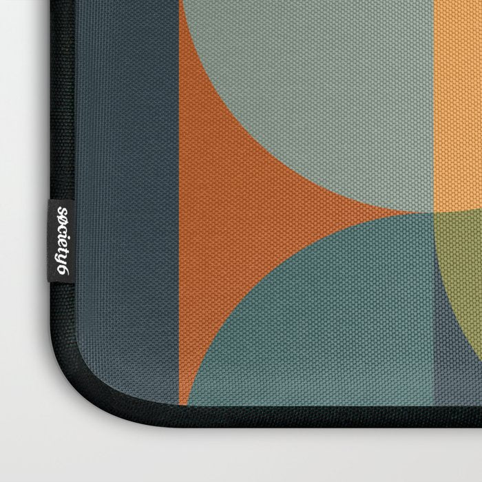 Mid Century Geometric 12/2 Laptop Sleeve Gallery Image 3