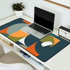 Mid Century Geometric 12/2 Desk Mat Gallery Image 2
