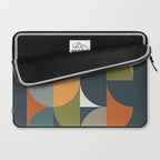 Mid Century Geometric 12/2 Laptop Sleeve Gallery Image 2