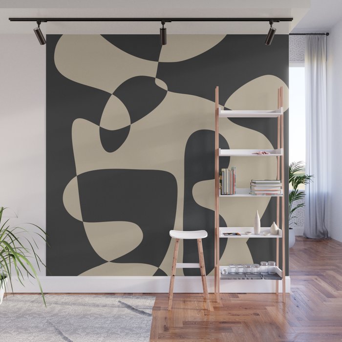 Abstract Shadow 1 Wall Mural Gallery Image 1