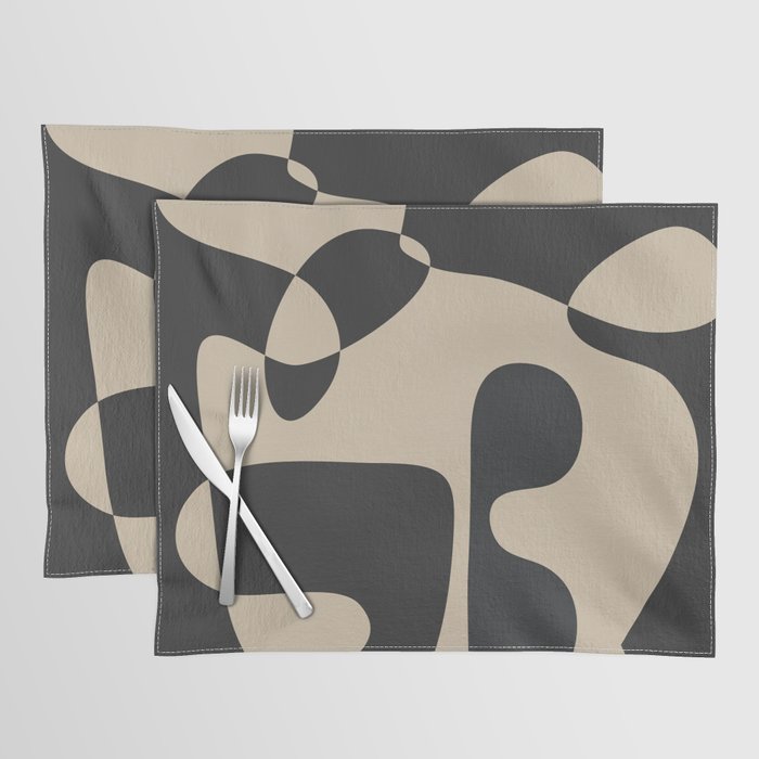 Abstract Shadow 1 Placemat Gallery Image 1