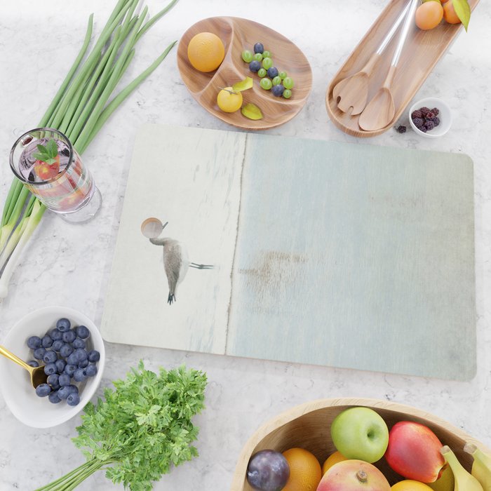Reflecting Sandpiper Cutting Board Gallery Image 2