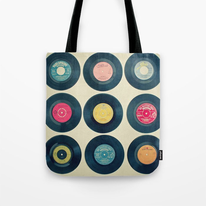 Vinyl Collection Tote Bag Gallery Image 1