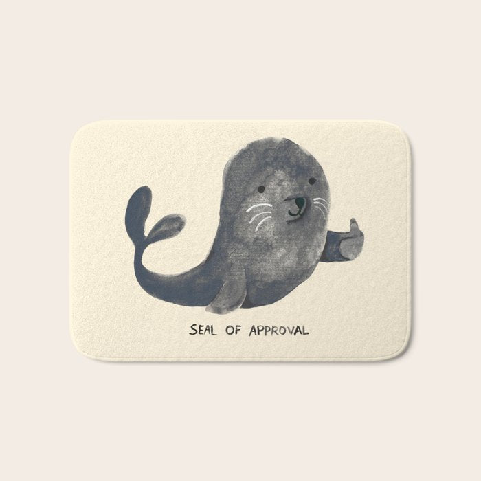 Seal Of Approval Bath Mat Gallery Image 1
