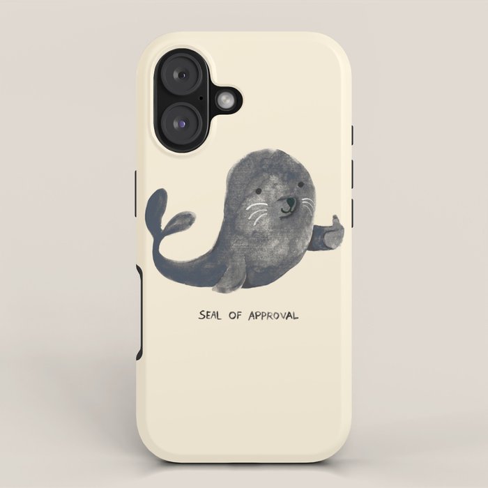 Seal Of Approval iPhone Case Gallery Image 1
