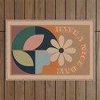Have A Nice Day 9 Outdoor Rug Gallery Image 1