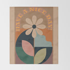 Have A Nice Day 9 Throw Blanket Gallery Image 2