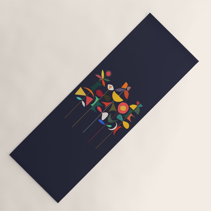 Klee's Garden Yoga Mat Gallery Image 1