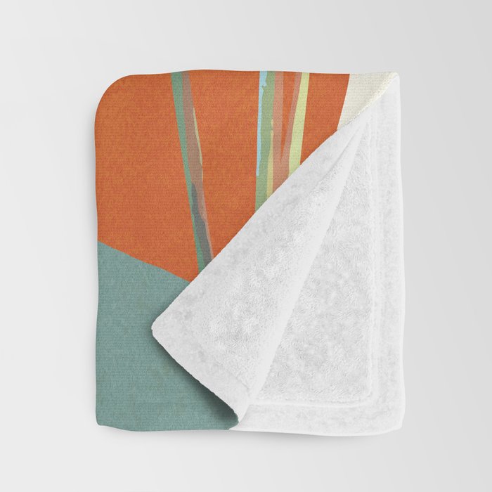 Leaf Design 03 Throw Blanket Gallery Image 3