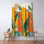 Leaf Design 03 Window Curtain Gallery Image 5