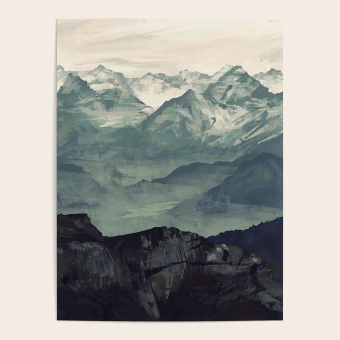Mountain Fog Poster Gallery Image 4