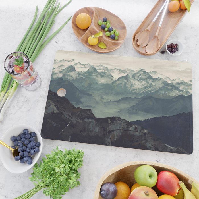 Mountain Fog Cutting Board Gallery Image 2