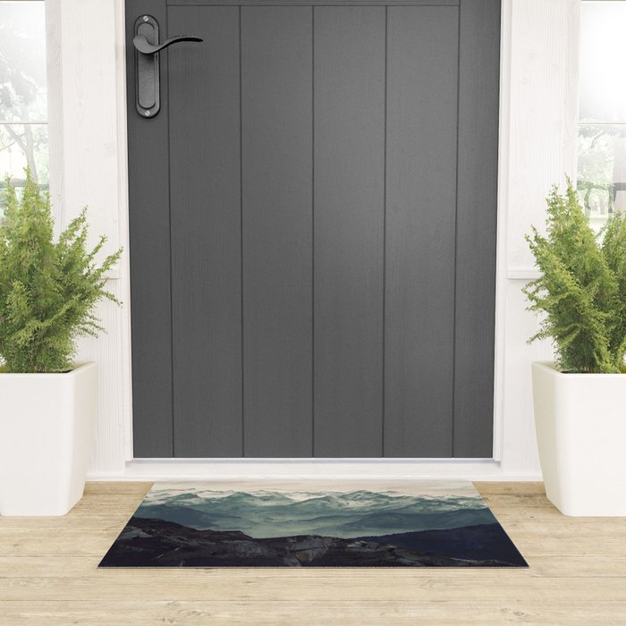 Mountain Fog Welcome Mat Gallery Image 3