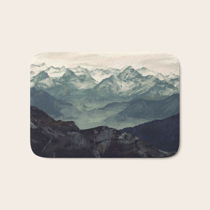 Mountain Fog Bath Mat Gallery Image 1