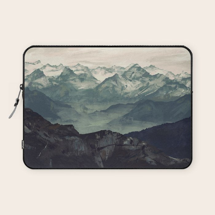 Mountain Fog Laptop Sleeve Gallery Image 1