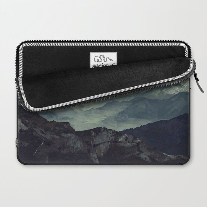 Mountain Fog Laptop Sleeve Gallery Image 2