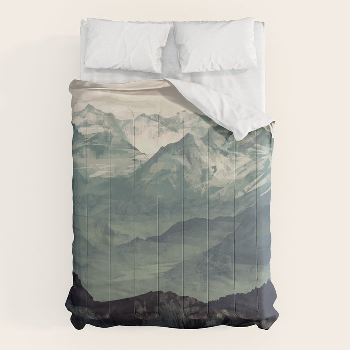 Mountain Fog Comforter