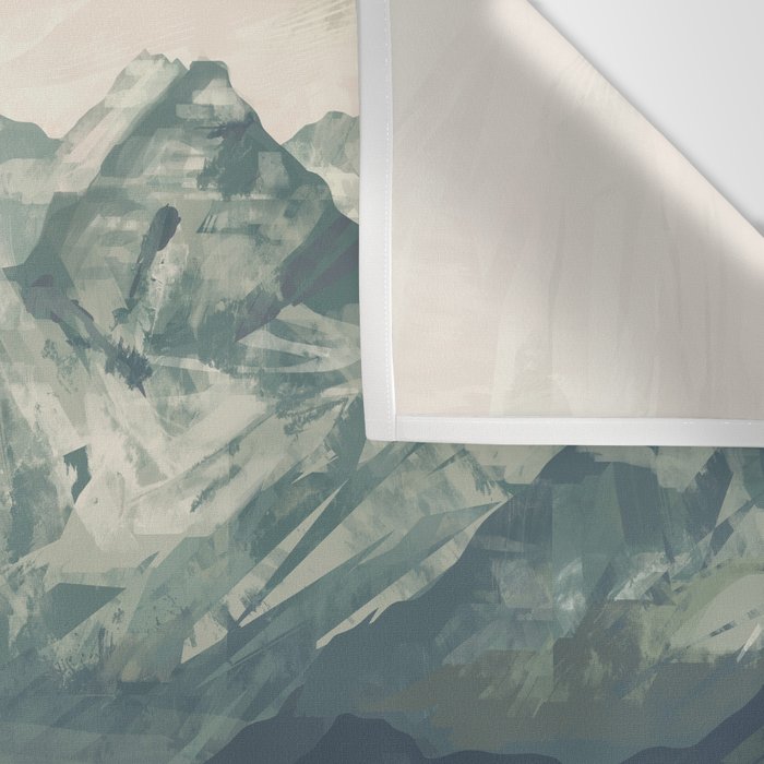 Mountain Fog Wall Tapestry Gallery Image 3