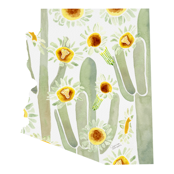 Arizona State Saguaro Cactus Blossoms Coffee Mug Gallery Image 2