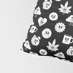 Retro cartoon character sticker pattern Pillow Sham Gallery Image 4