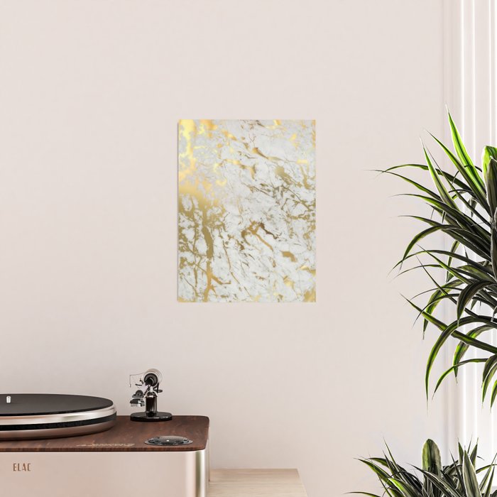 Gold marble Poster Gallery Image 2