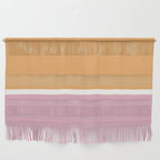 Color Block VII Orange Pink Wall Hanging Gallery Image 1