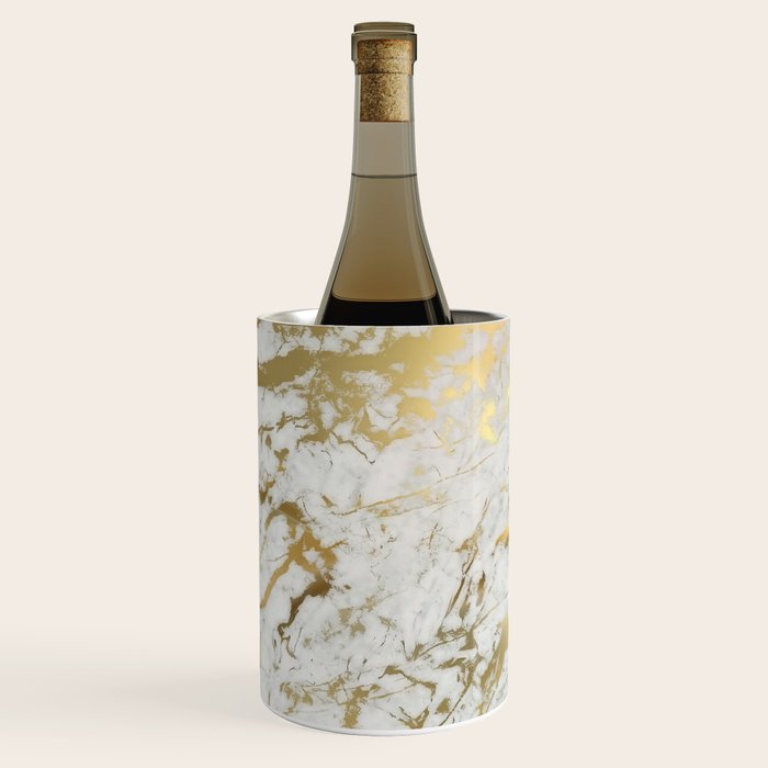 Gold marble Wine Chiller Gallery Image 1