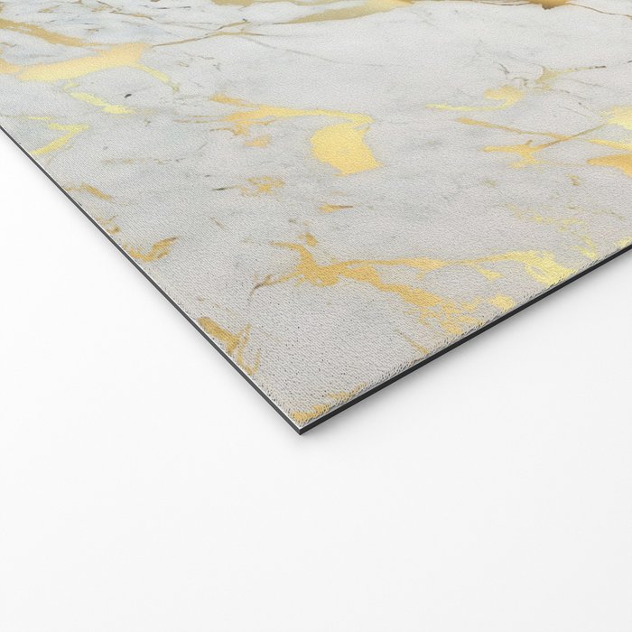 Gold marble Welcome Mat Gallery Image 2