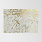 Gold marble Rug Gallery Image 2