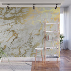 Gold marble Wall Mural Gallery Image 1