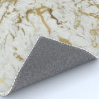 Gold marble Rug Gallery Image 4