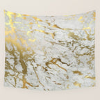 Gold marble Wall Tapestry Gallery Image 4