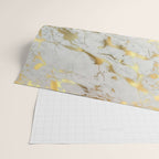 Gold marble Wrapping Paper Gallery Image 2