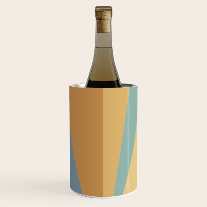 Geometric Triangles XIII Retro Summer Wine Chiller Gallery Image 1