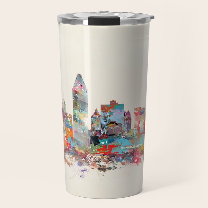 Montreal Quebec skyline Travel Mug Gallery Image 1