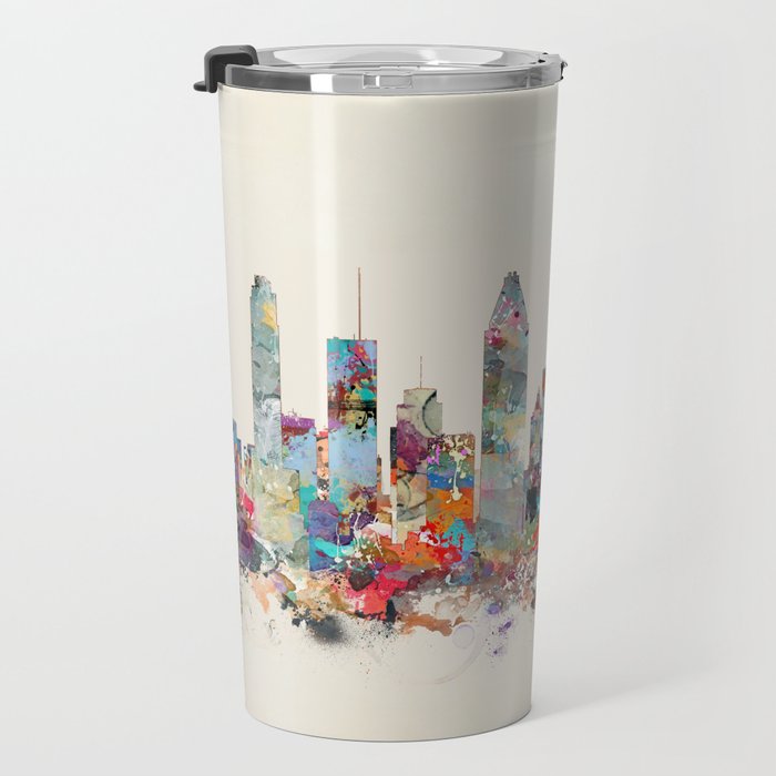 Montreal Quebec skyline Travel Mug Gallery Image 3