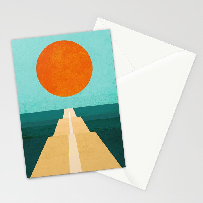 The Road Less Traveled Stationery Card Gallery Image 2