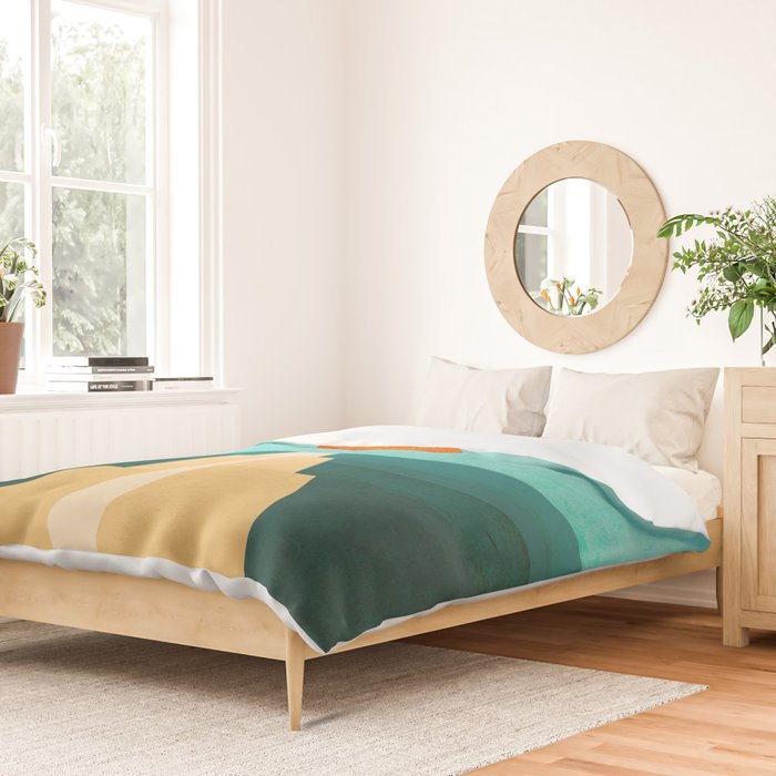 The Road Less Traveled Duvet Cover Gallery Image 2
