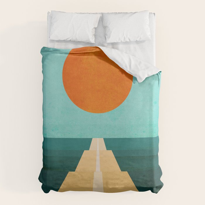 The Road Less Traveled Duvet Cover Gallery Image 6