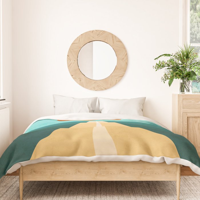 The Road Less Traveled Duvet Cover Gallery Image 3