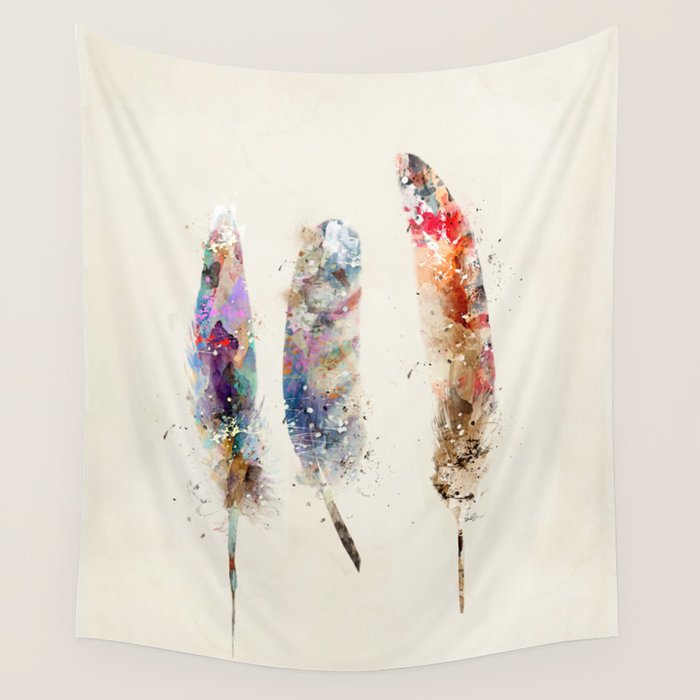 feathers Wall Tapestry Gallery Image 4