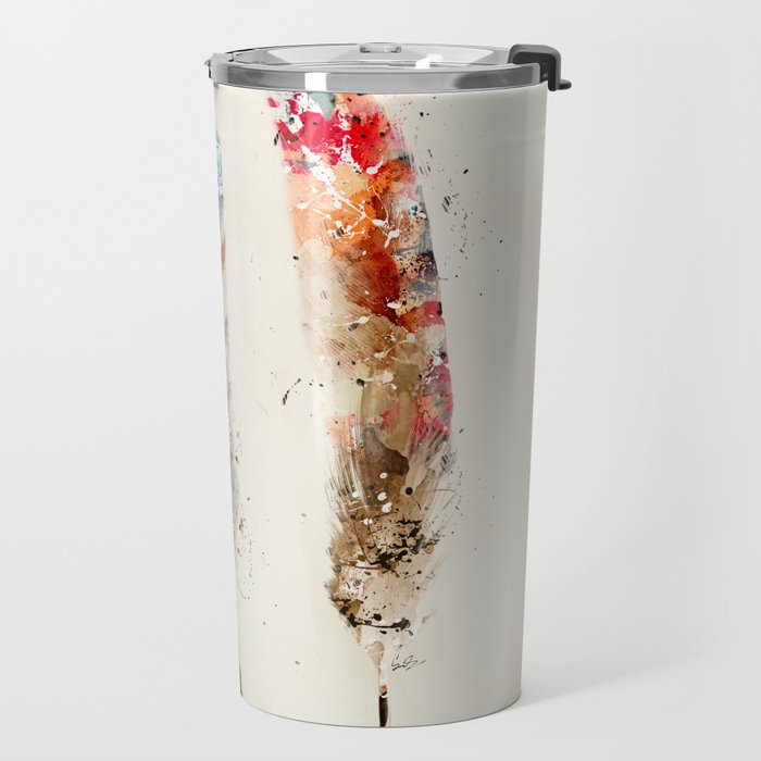 feathers Travel Mug Gallery Image 2