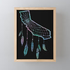 California Dream Catcher Mini Art Print Gallery Image 1