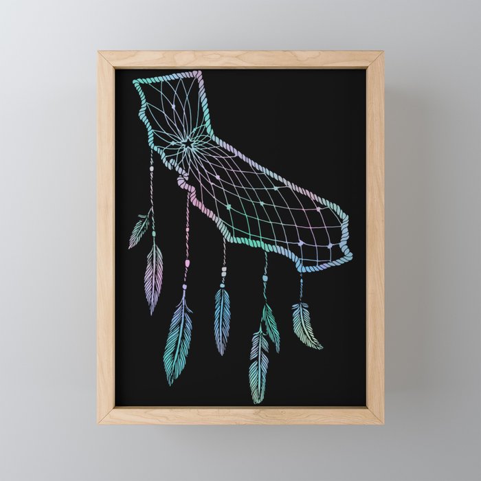 California Dream Catcher Mini Art Print Gallery Image 1