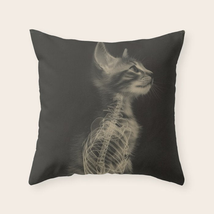 CAT scan Throw Pillow Gallery Image 1