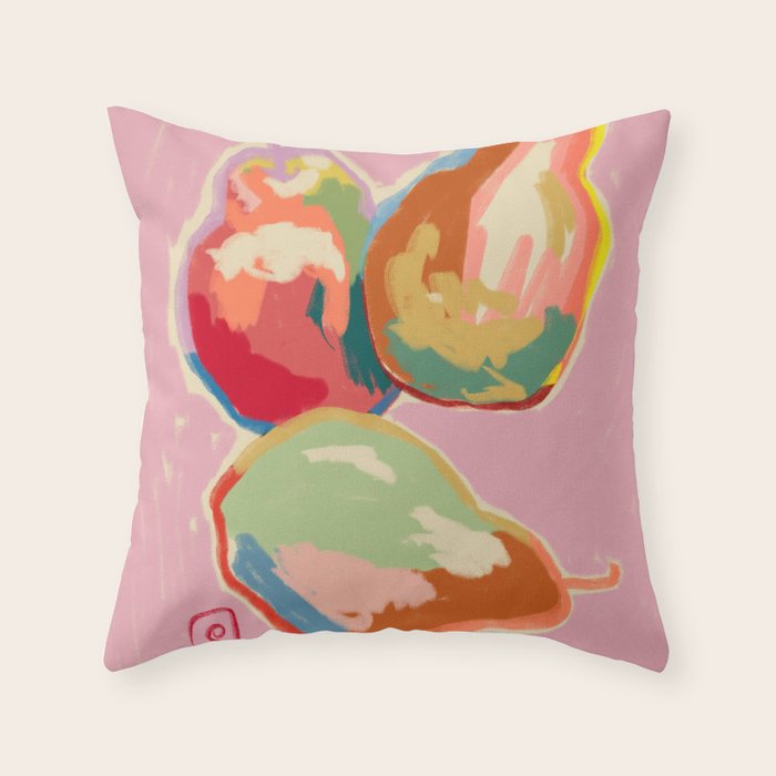 PERFECT PEARS Throw Pillow Gallery Image 6