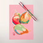 PERFECT PEARS Wrapping Paper Gallery Image 1