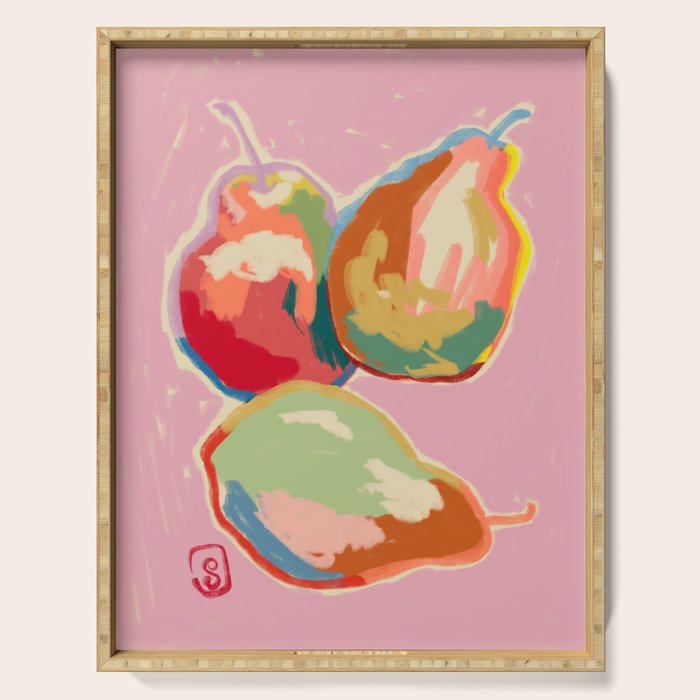 PERFECT PEARS Serving Tray Gallery Image 1