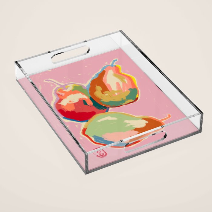 PERFECT PEARS Acrylic Tray Gallery Image 1