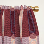 Rounded Stripe Block Window Curtain Gallery Image 2